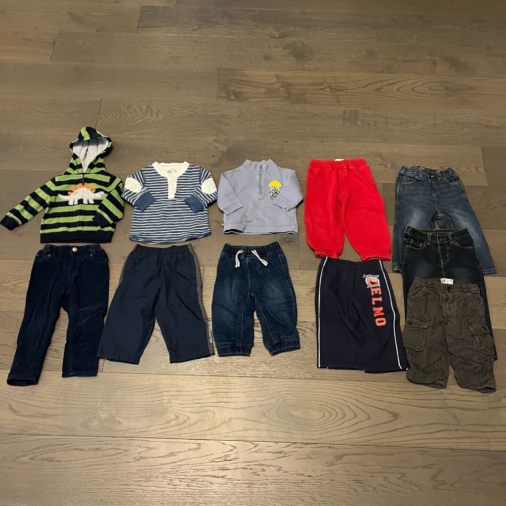 Boys 12-18 mos lot New, EUC or VGUC